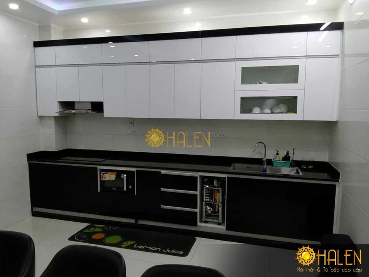 OHALEN chuyên thi công các mẫu tủ bếp phù hợp với không gian và diện tích phòng bếp