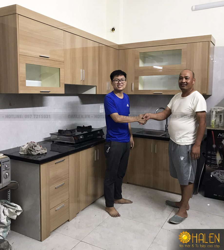 OHALEN hiện nay là đơn vị uy tín chuyên thi công tủ bếp tại Hà Nội